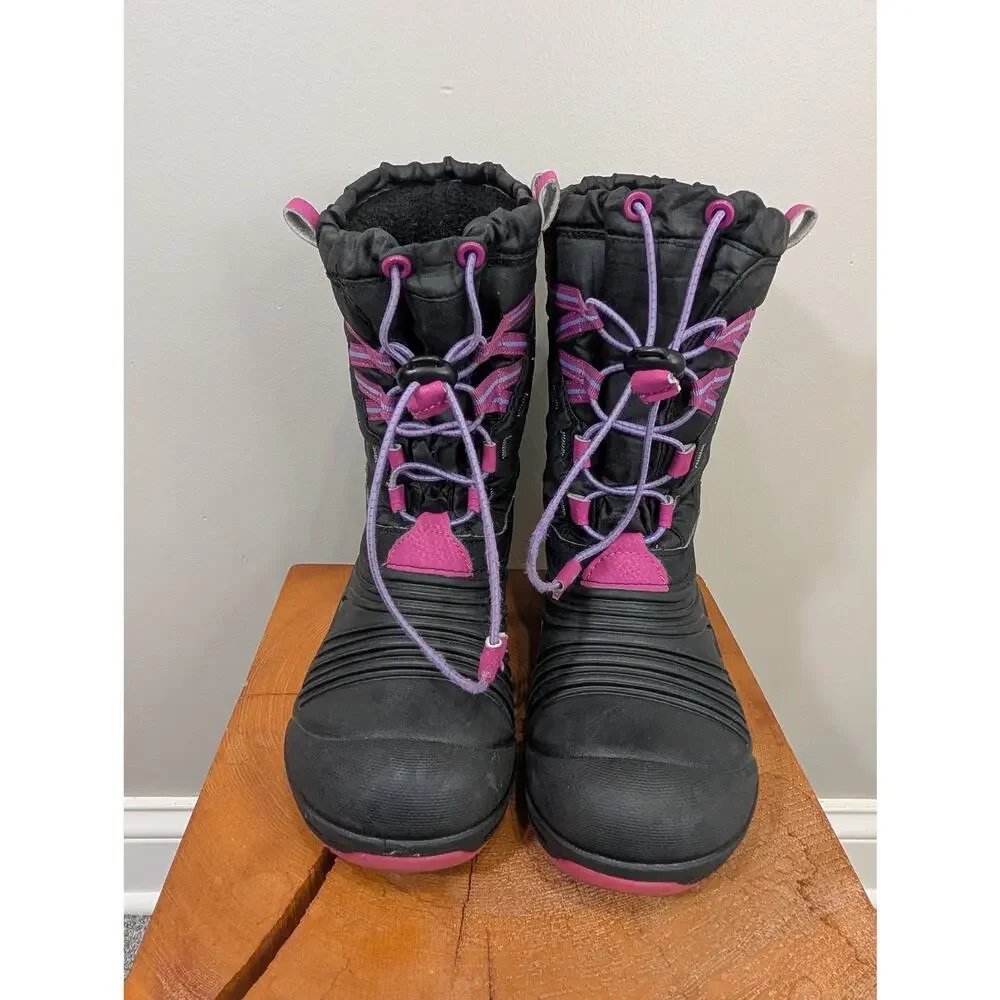 Merrell Kids' Snow Quest Lite Waterproof Boots Snow Rain Hiking - Size 5Y